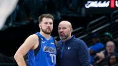 Mavericks head coach Jason Kidd recognizes Luka Doncic as one of the NBA players who creates history after his triple-double 60-21-10 performance.