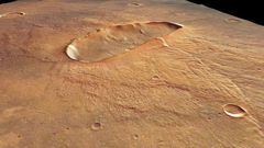 El orbitador Mars Express sugiere que hubo vida microbiana y agua en Marte