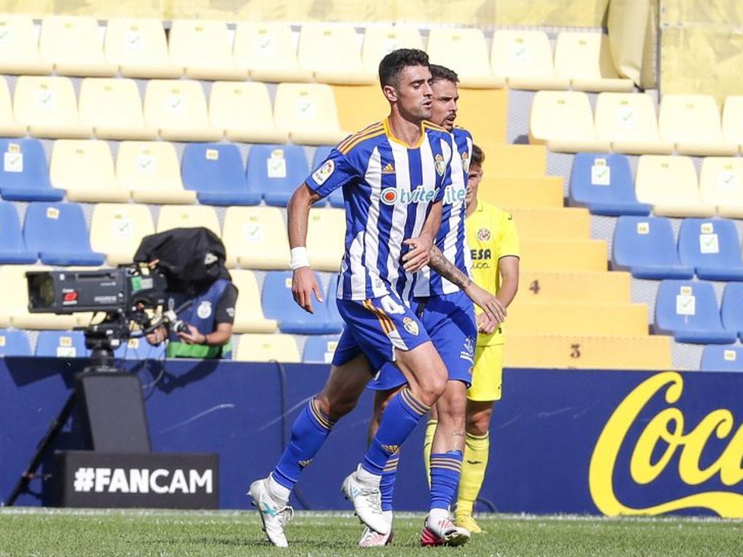 Alineaciones de ponferradina contra villarreal b