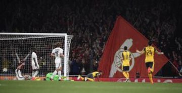 Arsenal enfrentó a Basel en la segunda jornada del Grupo A de la Champions League. Ospina y Balanta fueron titulares.