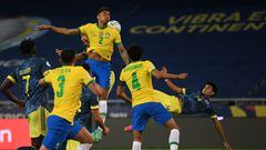 Colombia - Brasil en la Copa América 2021