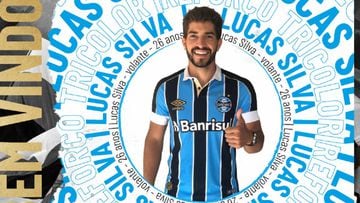 Gremio ficha a Lucas Silva tras cuatro meses sin equipo