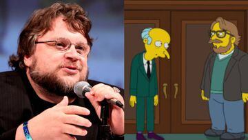 Guillermo del Toro en episodio de Los Simpson