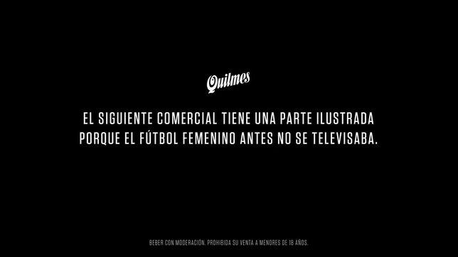Vídeo: Quilmas le dedica emotivo comercial a la Selección Femenil de Argentina y rompe las redes