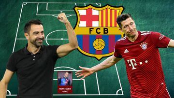 El irreconocible XI del Barça con los 9 fichajes pedidos por Xavi
