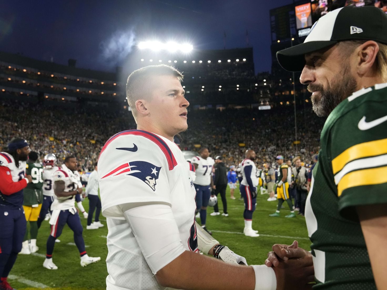Who is Bailey Zappe, the 3rd Patriots QB who played against the Packers?  Age, draft, college - AS USA