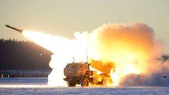 Sistema HIMARS de lanzamientos multicohetes en Ucrania
U.S. AIR FORCE / ZUMA PRESS / CONTACTOPHOTO