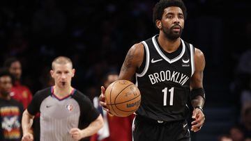 Brooklyn advanced to the playoffs after beating Cleveland on Tuesday night. Nets’ Kyrie Irving and Cavaliers’ Darius Garland both scored 34 points.