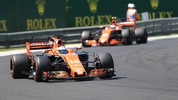 McLaren, con el motor Honda.