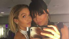 Gigi Hadid y Kendall Jenner (Instagram)
