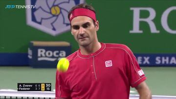 La discusión subida de tono de Federer con un árbitro español