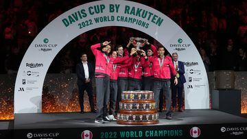 Canadá gana la Copa Davis por primera vez en su historia