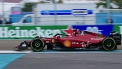 Carlos Sainz (Ferrari F1-75). Miami, F1 2022.
