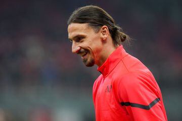Zlatan Ibrahimovic of AC Milan during the Italian championship Serie A football match between AC Milan and Torino FC on October 26, 2021 at San Siro stadium in Milan, Italy - Photo Morgese-Rossini / DPPI