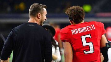 What draft position was Patrick Mahomes selected and what college did he  play for? - AS USA