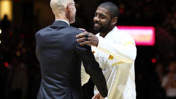 What did NBA commissioner Adam Silver say about his conversation with Nets star Kyrie Irving?