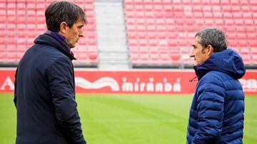 Valverde: “No tenemos pensado ni sacar jugadores ni que entren”