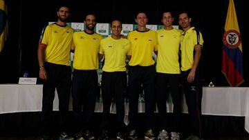 As&iacute; es el equipo de Colombia que disputar&aacute; la Copa Davis 2019