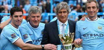 Brian Kidd was part of Pellegrini's set-up and has been kept on by Guardiola.