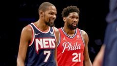Nets’ Kevin Durant believes the 76ers’ Joel Embiid is a worthy MVP choice this season