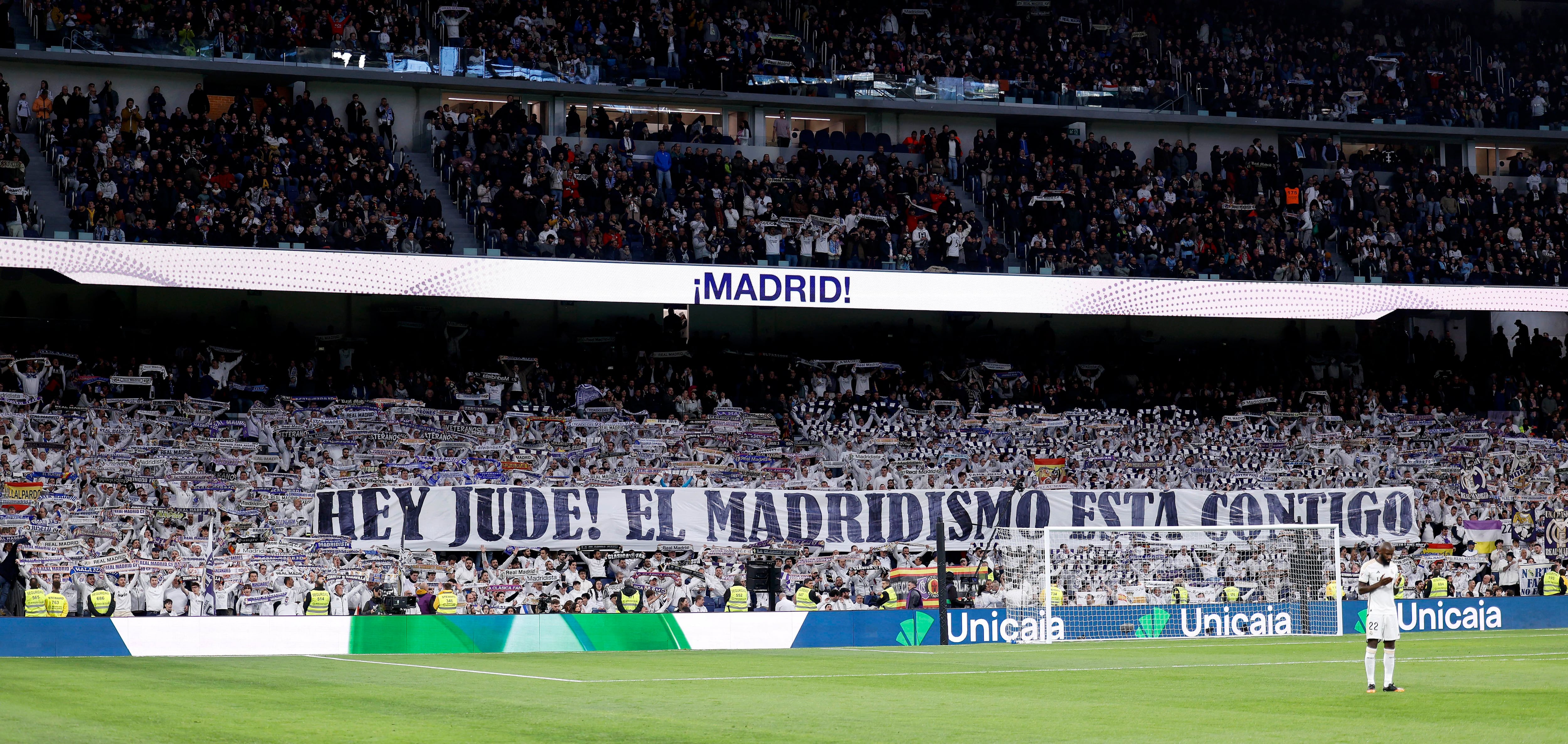 “Hey Jude! El madridismo está contigo”