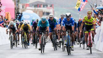 Gaviria gana la primera etapa del Tour Colombia.