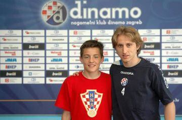 Kovacic siguió los pasos de su gran ídolo, al grado de ser campeón de la Champions junto a él y disputar la final del último mundial con la Selección de Croacia.