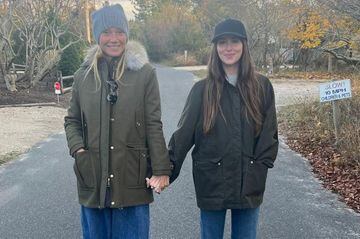 Paltrow holds hand with Dakota Johnson after her words about Chris Martin