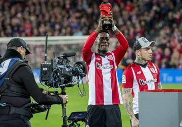 Iñaki Williams LaLiga Player of the Month for January.