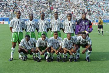 Nigeria's infamous away kit is regarded as one of the ugliest in history. 