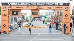 Jepkosgei, r&eacute;cord del mundo de Medio Maraton en Valencia