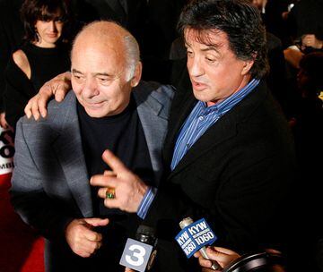  Sylvester Stallone y Burt Young.