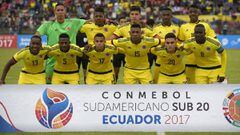 Con novedad, Colombia inicia el hexagonal Sub 20