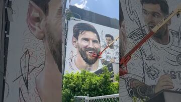 Vídeo: El increíble mural con el que recibirá el Inter Miami a Lionel Messi