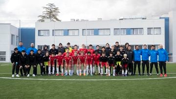 AS visitó las instalaciones, asistió a la charla técnica y al partido que enfrentó al equipo de jóvenes talentos de LaLiga contra el Adarve.
