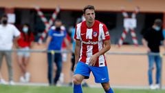 Arias en la pretemporada del Atlético en 2021. Ya no es jugador rojiblanco.