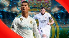 ¡Por la inmortalidad! Karim Benzema buscará un récord de Cristiano Ronaldo en Real Madrid