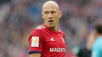 Robben out until January as Bayern look to avoid serious injury