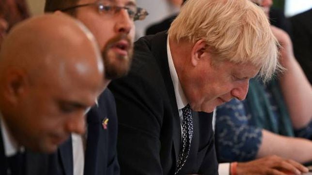 Has Boris Johnson resigned or is he still the prime minister of the UK?