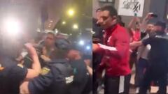 La policía arremete contra jugadores de Perú previo al partido ante Marruecos