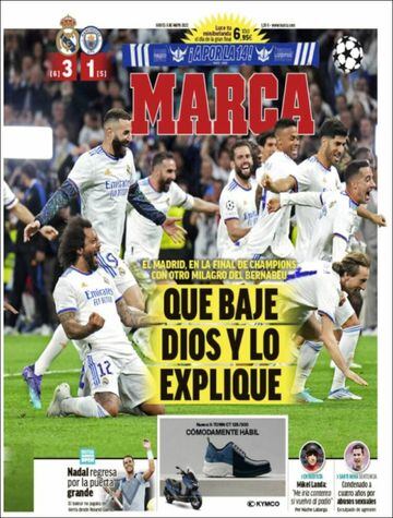 Europa se rinde al Real Madrid: las portadas deportivas tras la remontada
