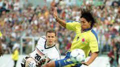 Berm&uacute;dez tambi&eacute;n jug&oacute; con Colombia el Mundial de Francia 1998.