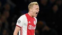 Ajax accept Van de Beek and Tagliafico could both leave