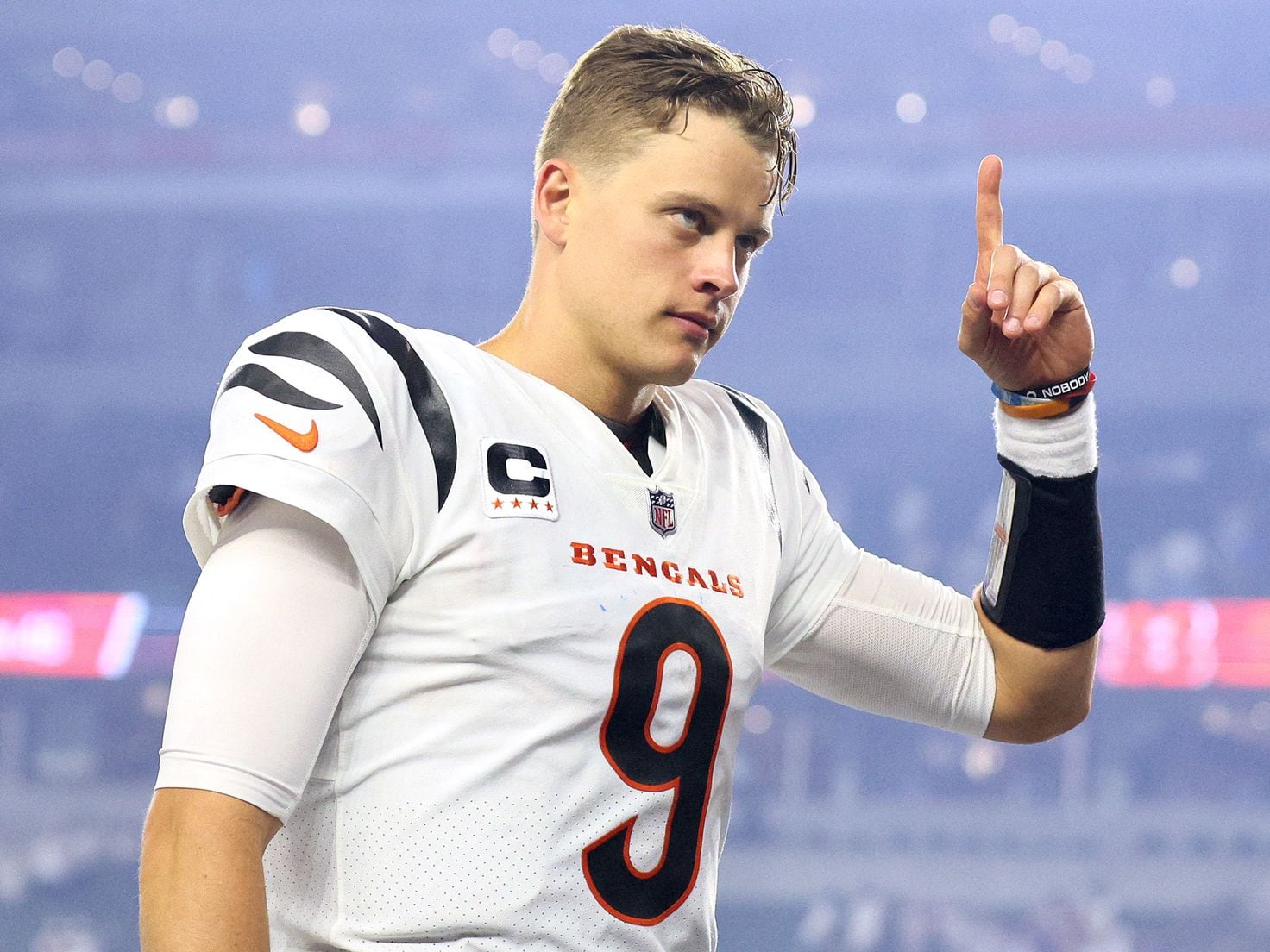 What did the Bengals' Joe Burrow say about his calf after Monday