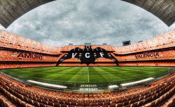 22° PUESTO | El estadio Mestalla de Valencia fue seleccionado dentro del conteo.