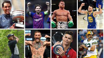 The 25 highest paid sports stars according to Forbes