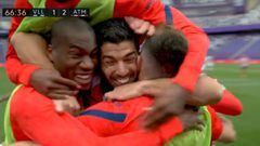El gol de Luis Suárez que entra en la eternidad del Atlético