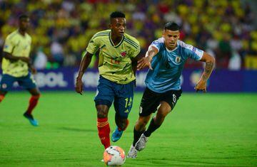 La Selección Colombia cayó 1-3 ante Uruguay en el último encuentro del Torneo Preolímpico y se quedó sin cupo a los Juegos Olímpicos 