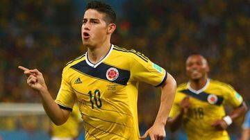 Colombia sueña con las semis a cinco años de un gol histórico