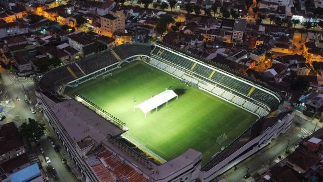 El estadio de Santos recibirá el cuerpo de Pelé